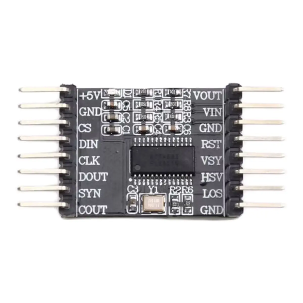 AA80 Development and Verification Board for OSD SPI Interface Scheme of AT7456E Module Character Overlay Chip