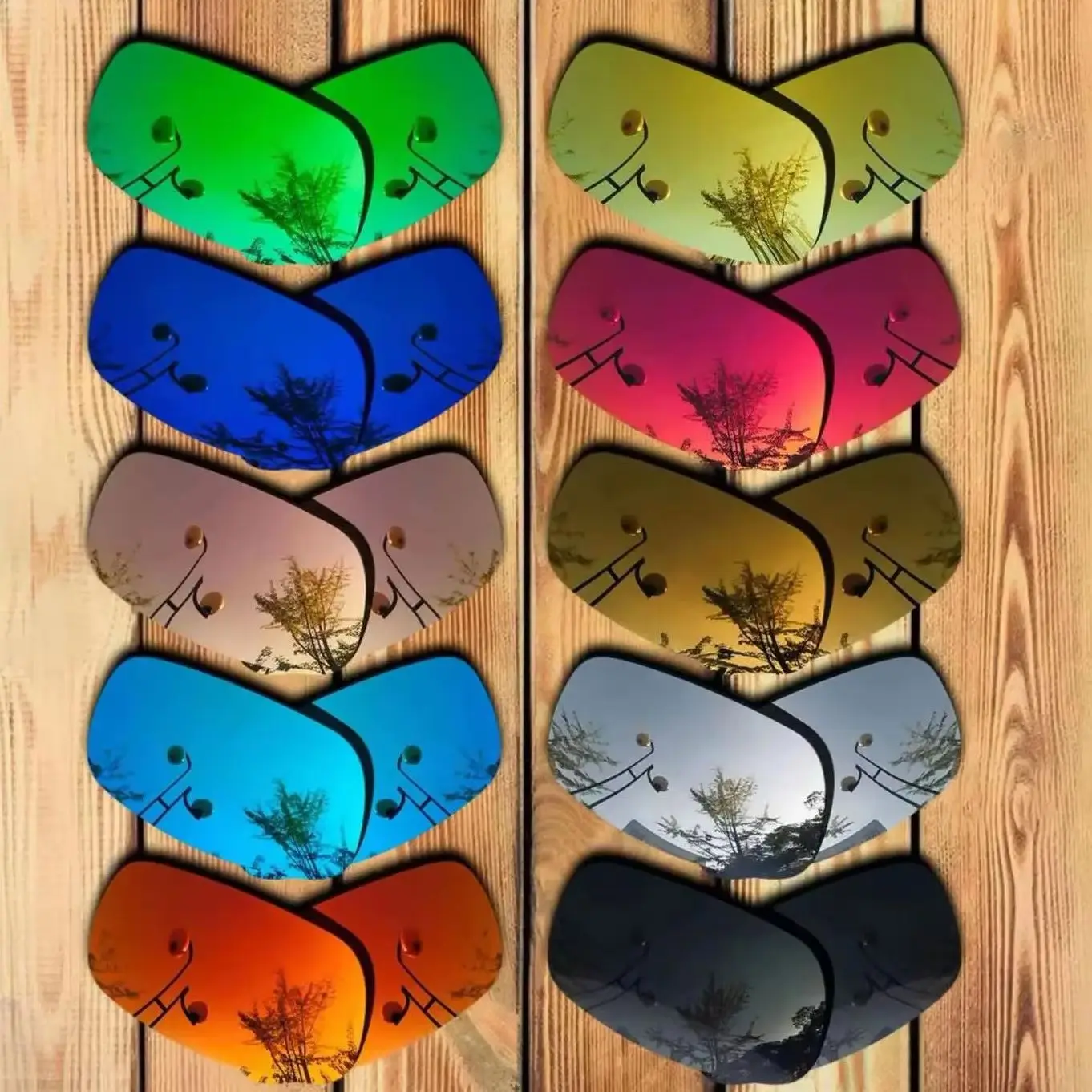 

100% Precisely Cut Polarized Replacement Lenses For-Oakley Crankcase Sunglass Good Fitness -Varieties