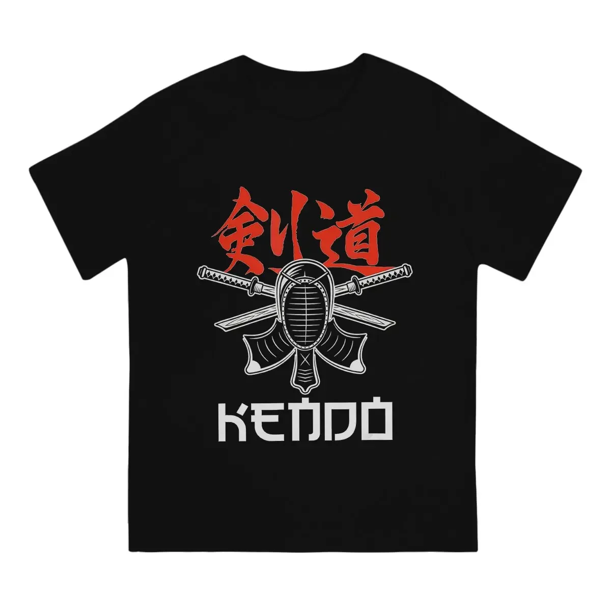 Kendo Bogu Shinai Japanese Martial Arts Warrior  T Shirt Grunge Men Polyester Tees Summer Clothing Harajuku Crewneck TShirt