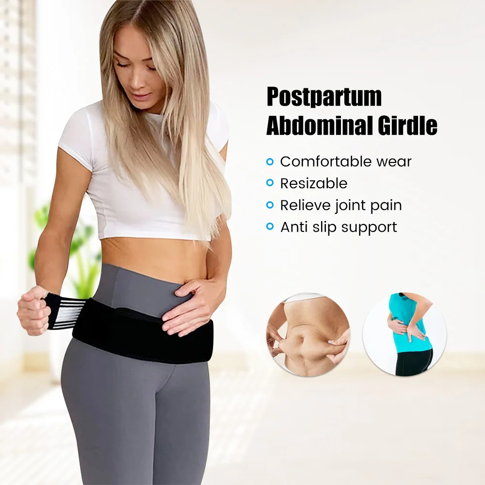 Sacroiliac SI Joint Hip Belt Lower Back Support-Hip Braces for Hip Pain Pelvic Support Belt Sciatica Pelvis Lumbar Pain Relief