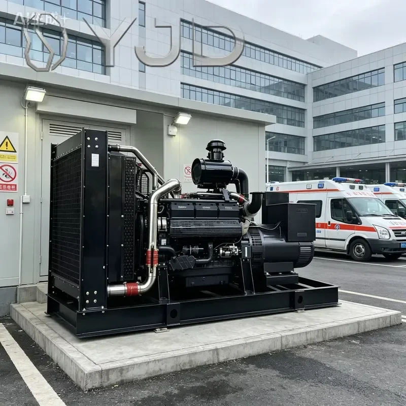 YJD Silent Type Auto Start Diesel Generator with ATS and 50Hz for Emergency Power Backup