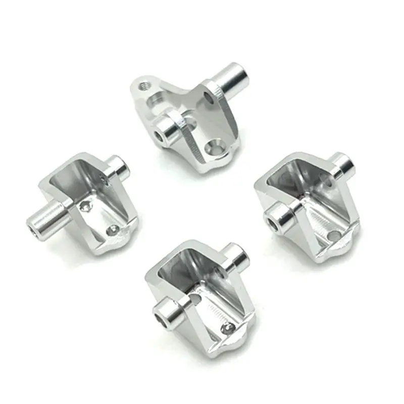 RC Car Upgrade Part Front Rear Axle Rear Cover Kit For TRAXXAS 1/10 TRX4 HUANGBO 1/10 R1001 R1002 R1003 RC Car Parts Silver