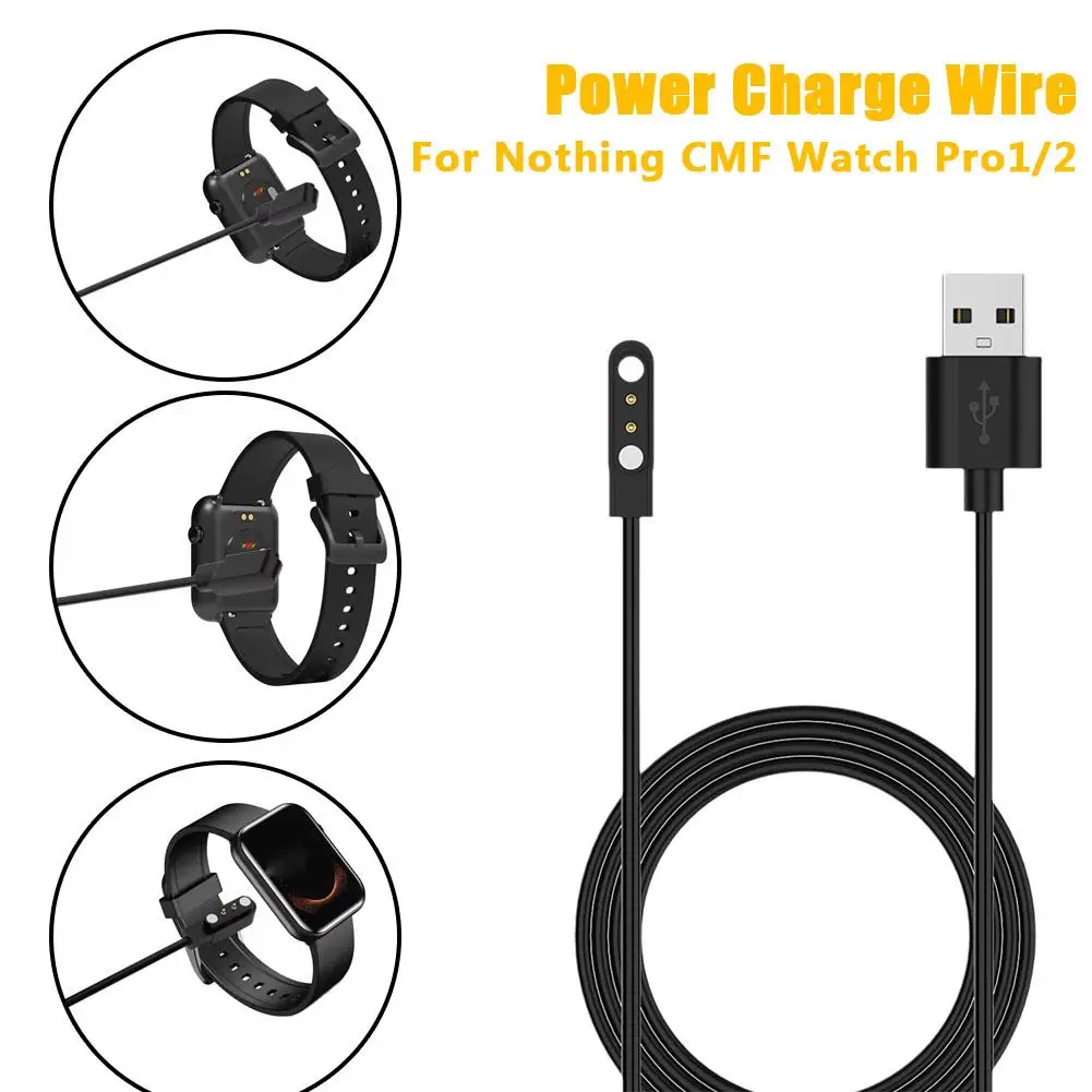 Cable de carga magnético para reloj inteligente, Cable ultraligero, 5V, salida de 1000Ma, para CMF BY NOTHING Watch Pro1/2, H3L1