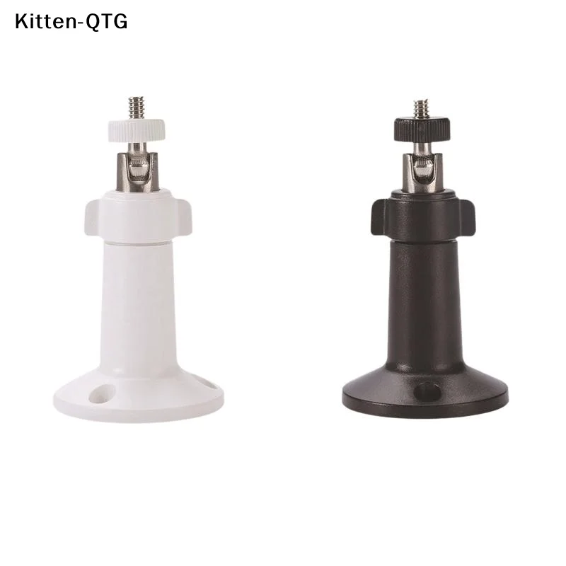 New 360° Rotating Monitoring Bracket Indoor Outdoor Universal Camera Base Outdoor Camera Base Monitoring Accessories White Black