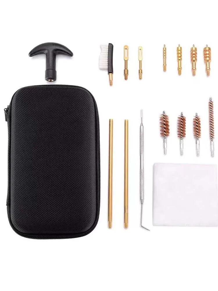 Kit de nettoyage de pistolet ensemble 22.357.38 9mm.45 pistolet universel Kit de nettoyage d'arme de chasse brosse pistolet ensemble de nettoyage outil de pistolet de sélection