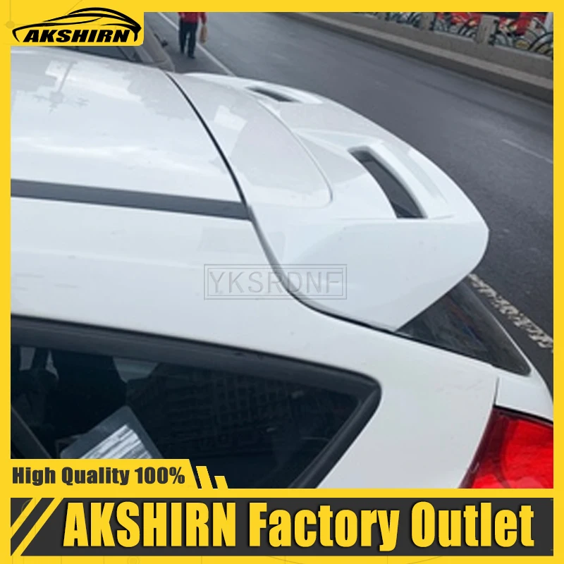 For Focus Spoiler 2012-2018 Ford Focus Hatchback Spoiler High Quality ABS plastic Material Car Rear Wing Color Rear Spoiler