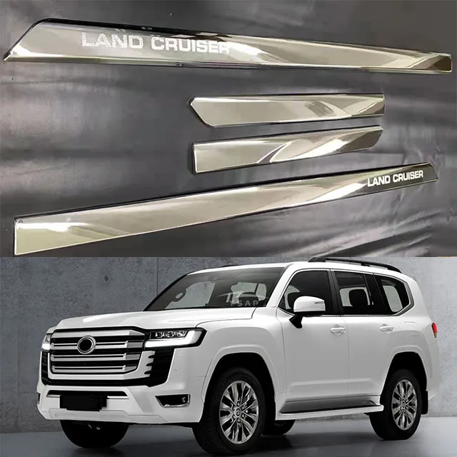 

2022 Land Cruiser lc300 Chrome ABS Door Side molding For Toyota Land Cruiser LC300 2022 Exterior Accessories