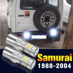 2 sztuk światło cofania LED żarówki lampa zapasowa dla Suzuki Samurai 1988-2004 1995 1996 1997 1998 1999 2000 2001 2002 2003 akcesoria