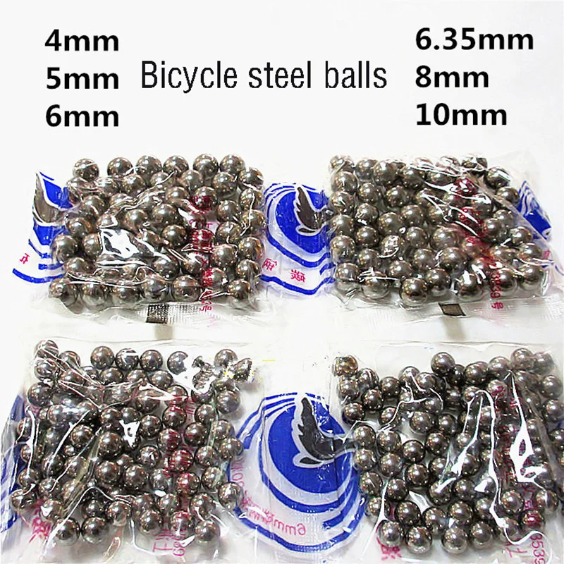 دراجة الصلب كرات 4 5 6 8 10 سنتيمتر الكرة الجبهة xle المحور الخلفي مركز المحور كرات مستديرة دراجة هوائية جبلية كرات الصلب