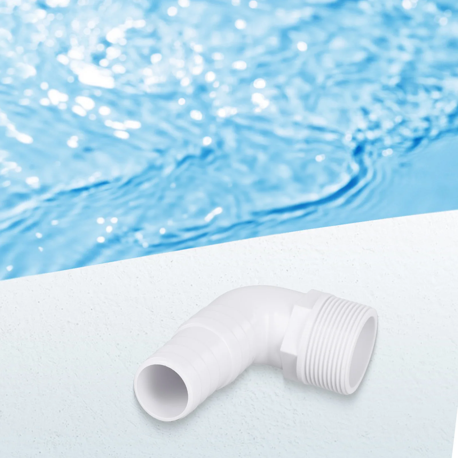 1.5 inch 90 Degree Smooth Elbow Adapter Fitting Compatible with SPX1105Z3 SPX1105Z4 and S160T S245T Sand Filters