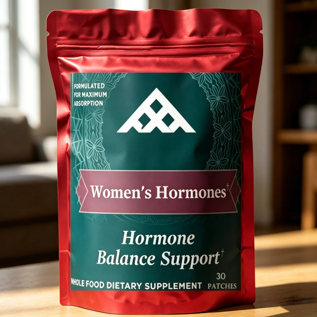 Go With The Flow Équilibre Hormonal pour Femmes - Soutient Toutes les Étapes Hormonales Aide à Réduire le Stress - 30 Patchs