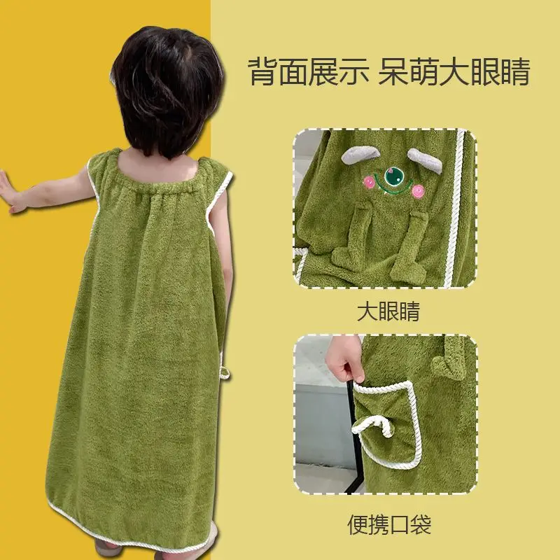 Disney Kids Bretels Badhanddoek Badjurk Lotso Donald duck Cartoon Jongens & Meisjes Zachte absorberende verdikte handdoek vakantiecadeau