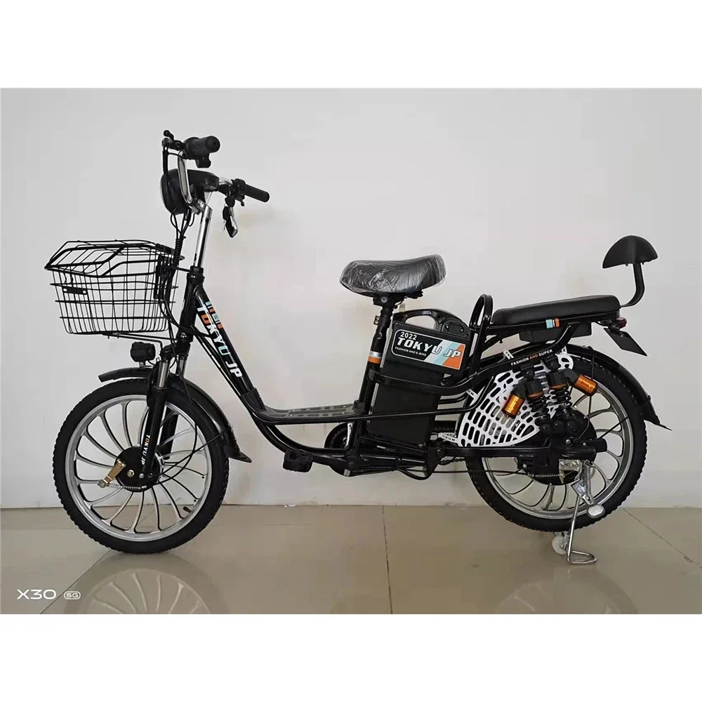 

Electric freight vehicle, two wheeled electric delivery vehicle