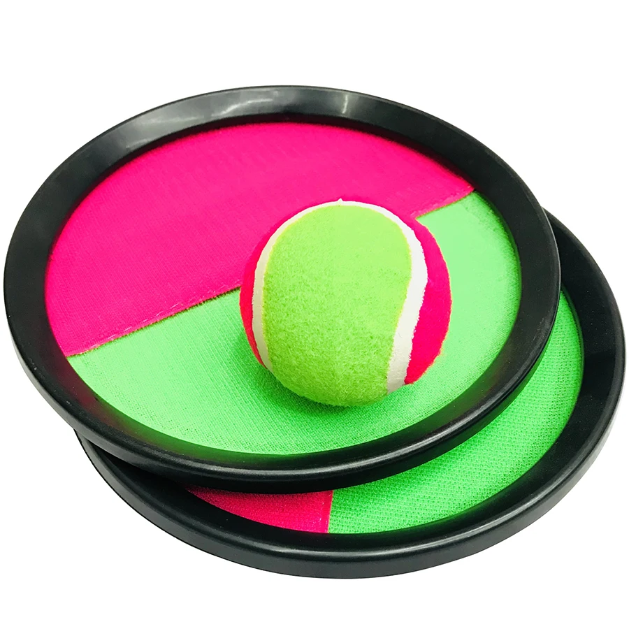 2 tamanhos disponíveis cor pegajosa alvo bola conjunto com bola dura duas pessoas interativas ao ar livre jogando brinquedos esportes jogando jogos