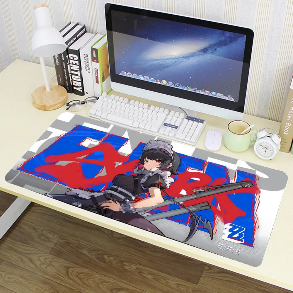 Zenless Zone Zero JaneBilly Mouse Office Pad Large Game Desk Pads XXL Keyboard Computer Gaming Rug Mats Desktop Table Laptop Big