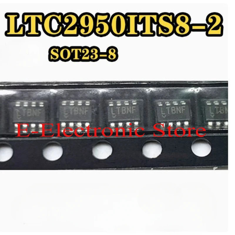 

5PCS/LOT LTC2950 LTC2950ITS8-2 LTC2950CTS8-2 LTBNF SOT23-8 Pushbutton On/Off Controller