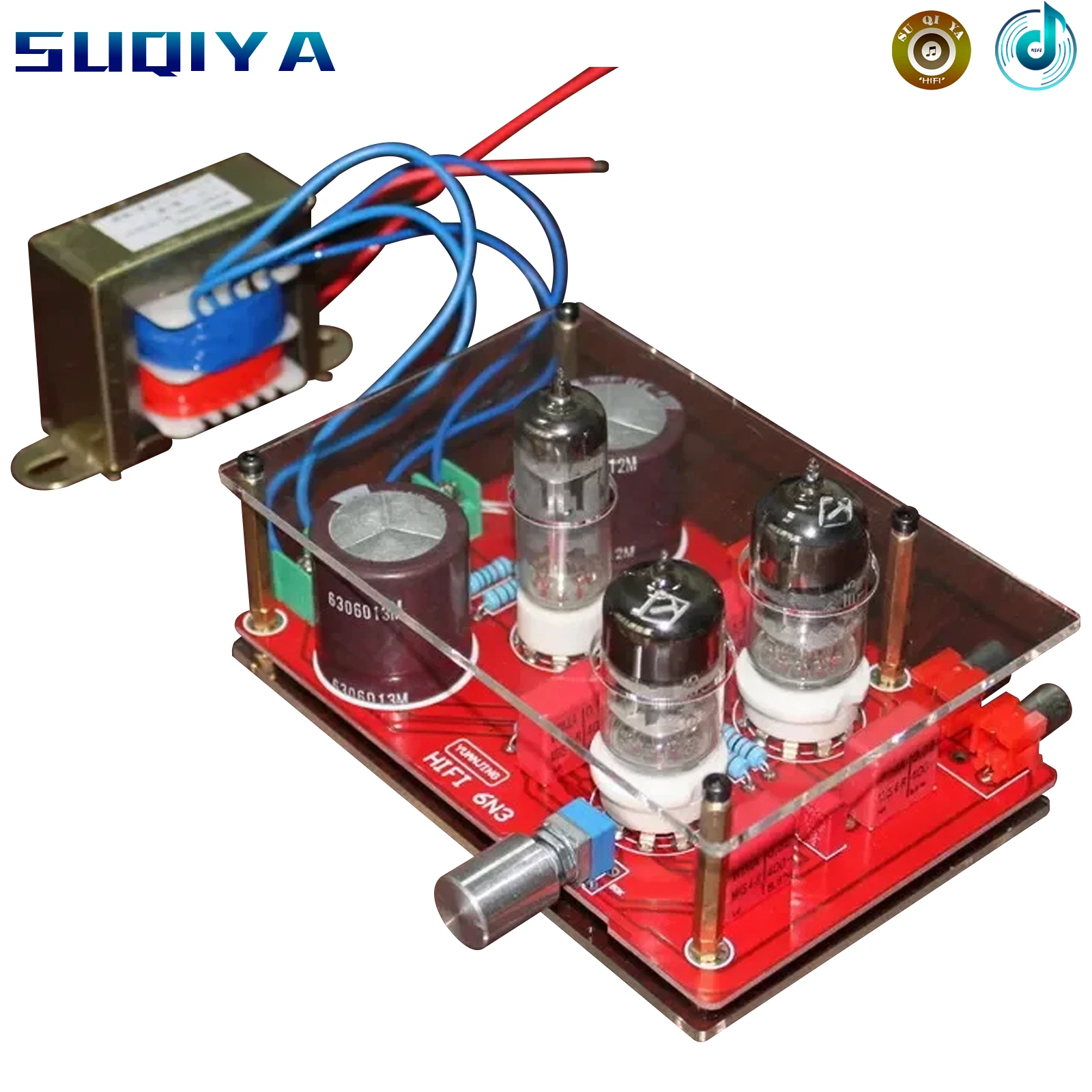 

6N3 Tube rectifier tube pre-amplifier board / Streaking version amplifier board (with transformer )