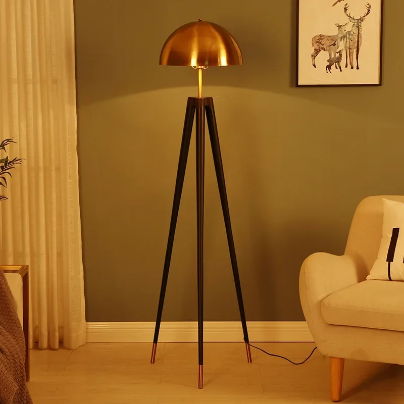 Vintage Decorative Night Corner Rgb Dream Modern Bars Nordic Tripod Stand Lamp Led Floor Light Interior For Living Room image 4