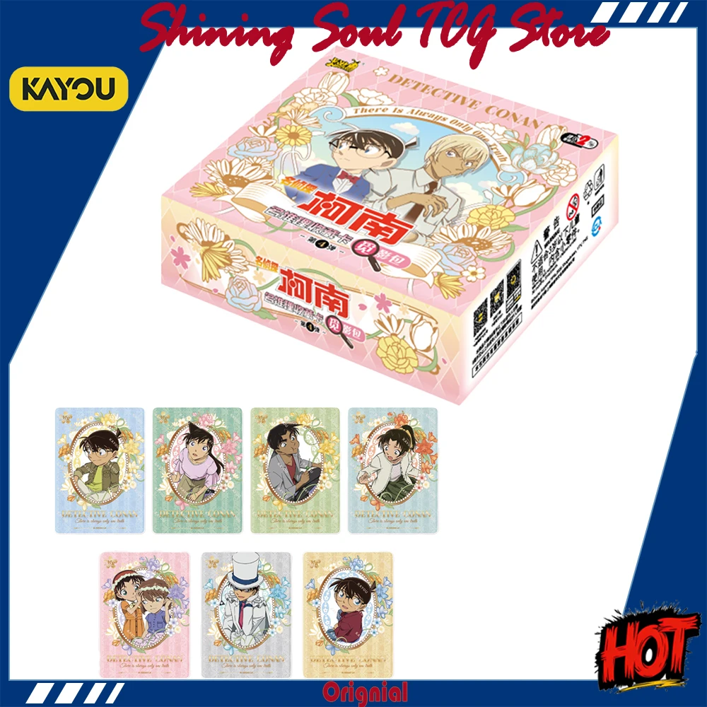 

Оригинальный набор KAYOU «Детектив Конан», выпуск 4: «Поиск теней». Коллекционные карточки «Таинственный вор Кид» из аниме. Подарок на день рождения.