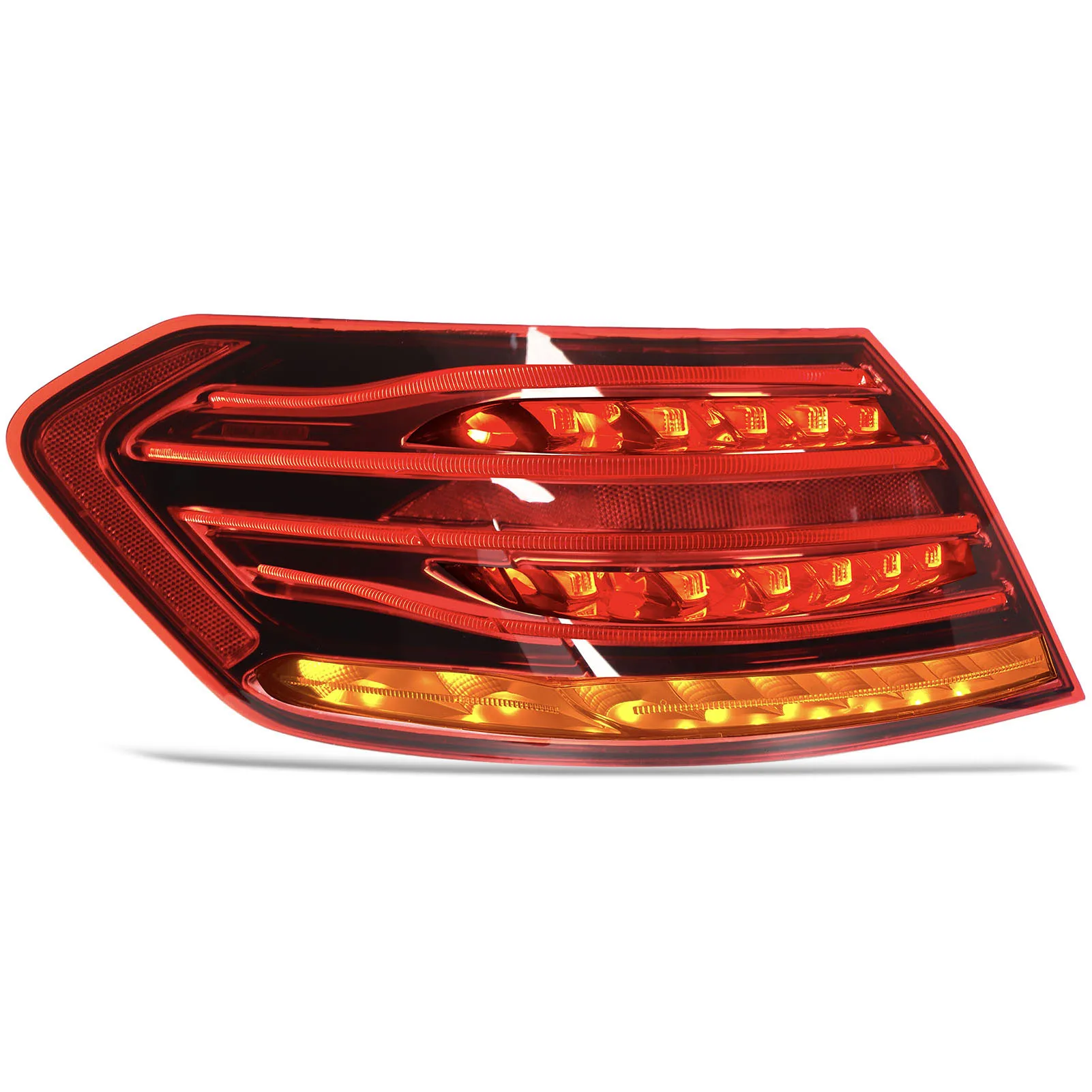 For Benz E‑Class W212 Sedan Facelift 2014 2015 2016 1 Pc Left Outer Side Rear Tail Light Bright Lamp With LED Bulbs A2129060703