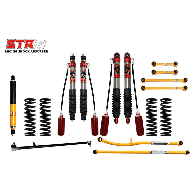 

STR 4x4 car accessories suspension lift front coil springs shock absorber for Nissan Patrol Y61