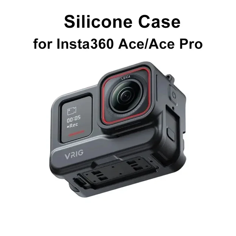 VRIG QUICK RELEASE PLATE CLAMP สําหรับ Insta360 Ace/Insta360 Ace Pro Action กล้องขาตั้งกล้องอะแดปเตอร์ Mount PLATE & Protector ฝาครอบ