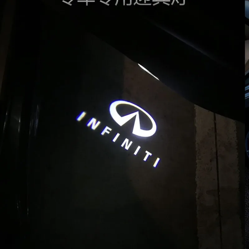 

For Infiniti Logo Light Welcome Light Car Door Light For Infiniti Q50 Q70 QX50 M37 FX35 FX37 Q60 G37 FX50 EX35 EX37 QX70 QX80