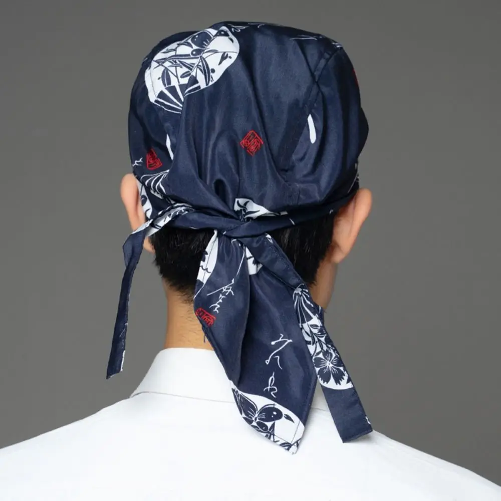 

Restaurants Accessories Cotton Kitchen Work Cap Adjustable Durable Cafe Hat Fashion Dustproof Chef Hat Unisex