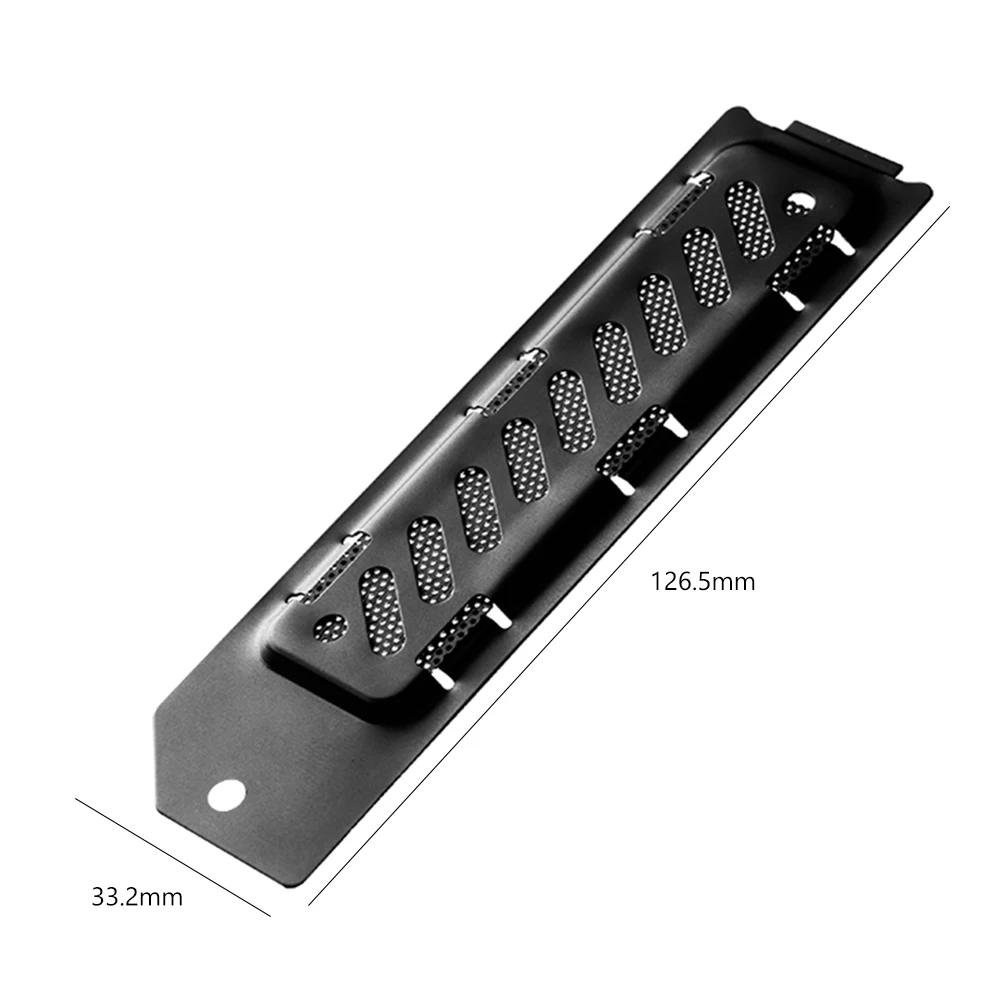 SSD Heatsink Dust Cover Radiator Dust Cover Breathable Hole Cooling and Dust Proof for PS5 Slim M.2 NVMe 2280 SSD Expansion Slot view 6
