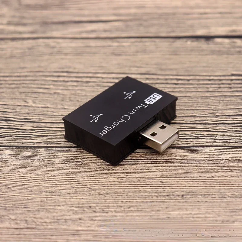 Mini przenośny Hub USB do 2 ładowarka sieciowa Hub Adapter rozdzielacz USB do telefonu Tablet komputer kable ładowarki HUB USB