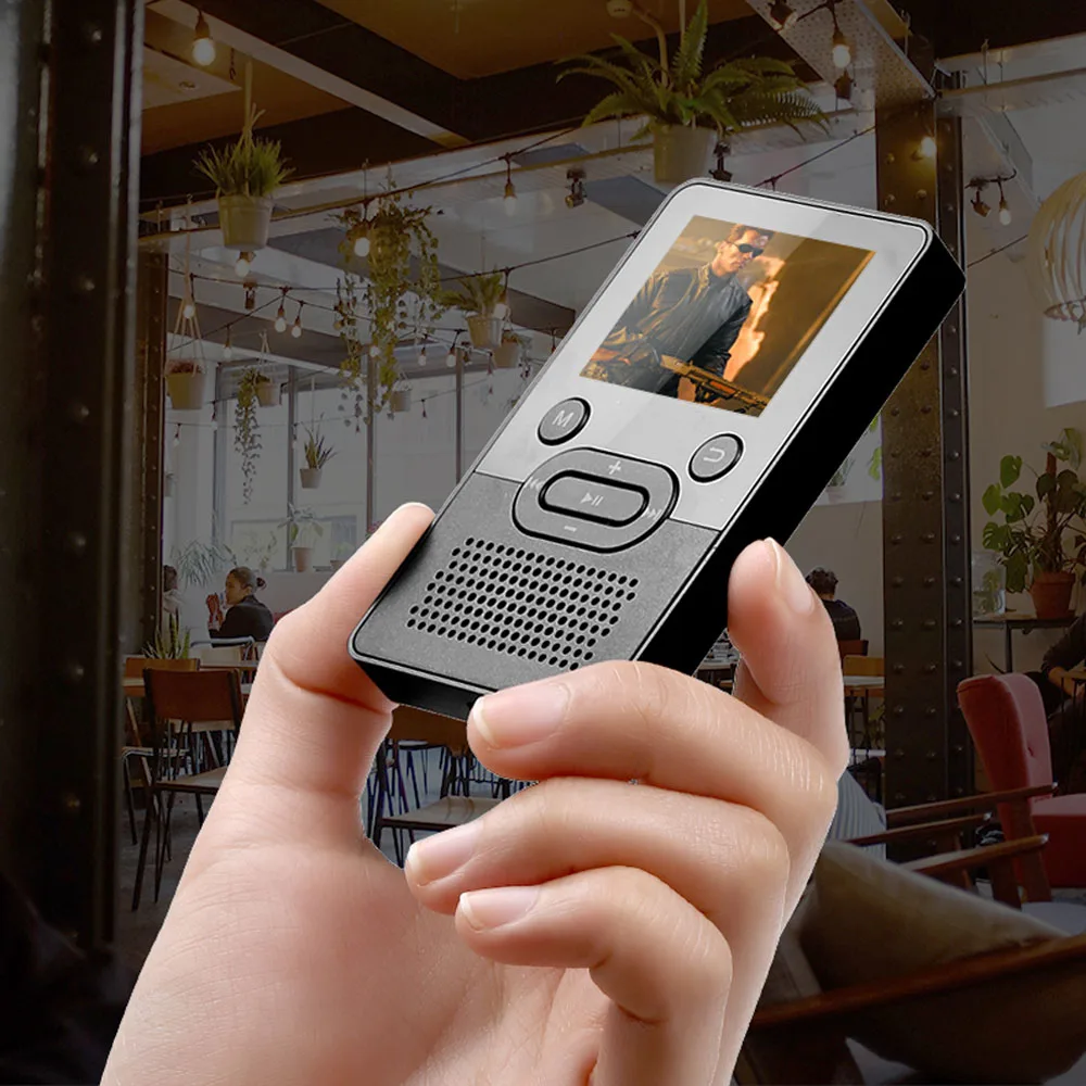 مشغل موسيقى صغير T9 مقاس 1.8 بوصة 4 جيجا بايت/8 جيجا بايت صغير MP3 MP4 HIFI يدعم TXT الكتاب الإلكتروني ساعة توقيت مسجل FM
