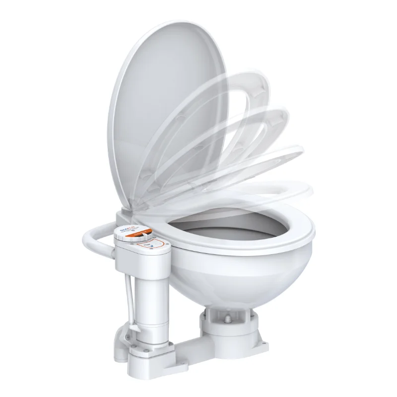 

Easy to Clean 12v 24v Electric Marine Toilet Smart Toilet Conversion Regular Toilet for Marine or RV