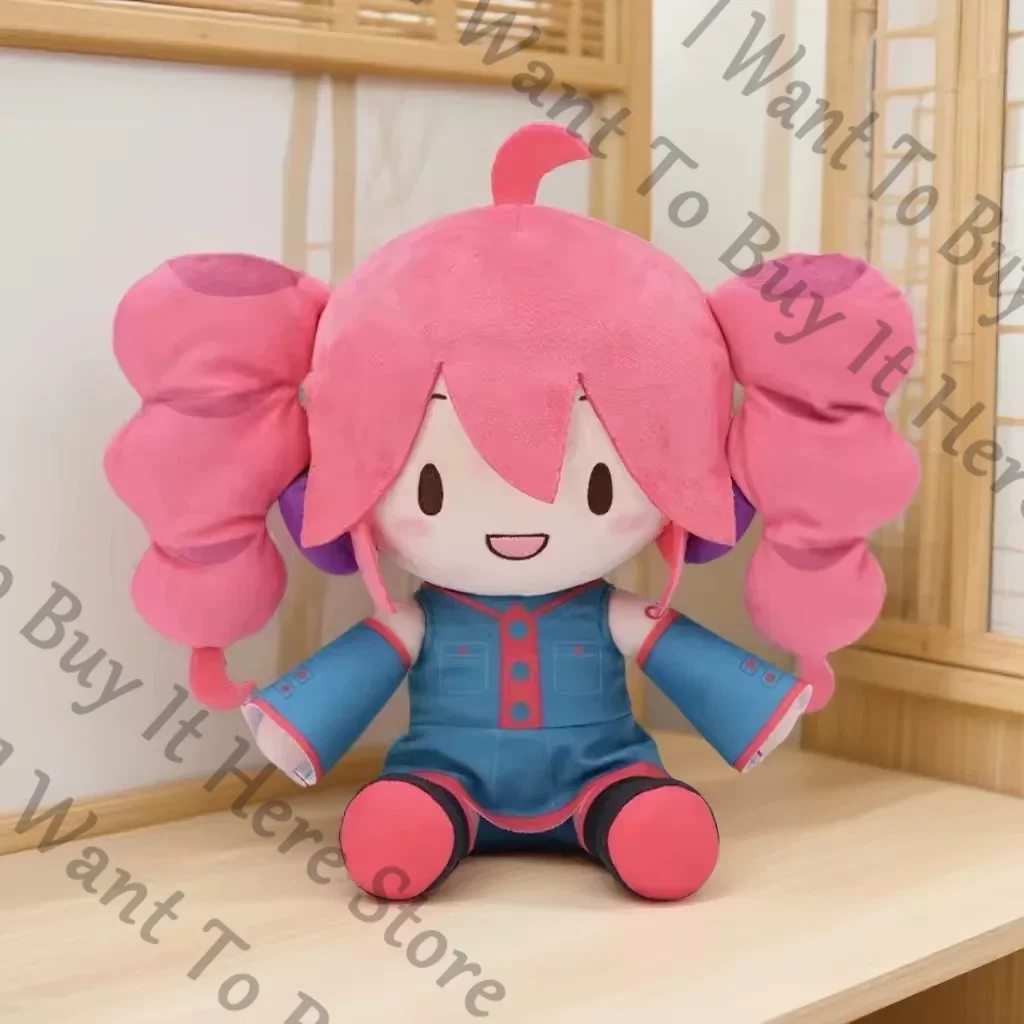 

Anime Kasane Teto Cosplay Cartoon Fluffy Maumet Throw Pillow Cotton Back Cushion Puppet Printing Stuffed Animal Accessories Gift