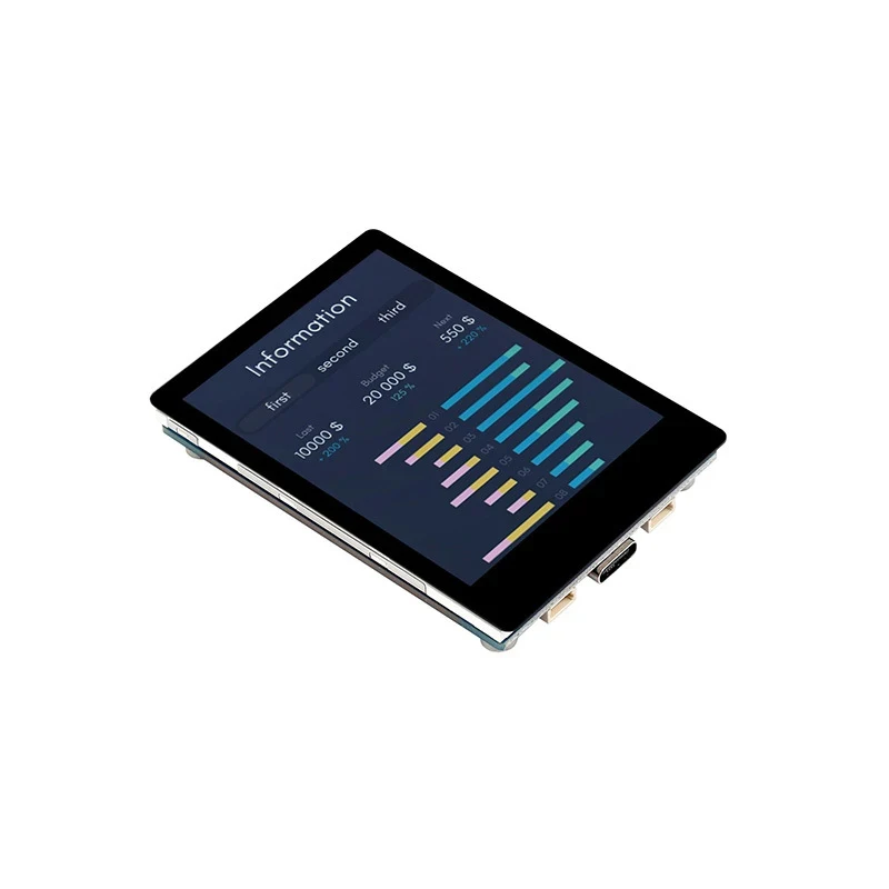 ESP32-S3 2.8 Inch IPS Touchscreen Development Board 5-Point 240x320 Display Support WiFi HMI/LVGL GUI