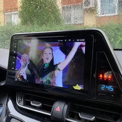 Wireless CarPlay Android 14 AI Voice Car Radio Stereo 8+128GB GPS Navigation For Toyota CHR C-HR 2016-2019 Multimedia Video 2Din