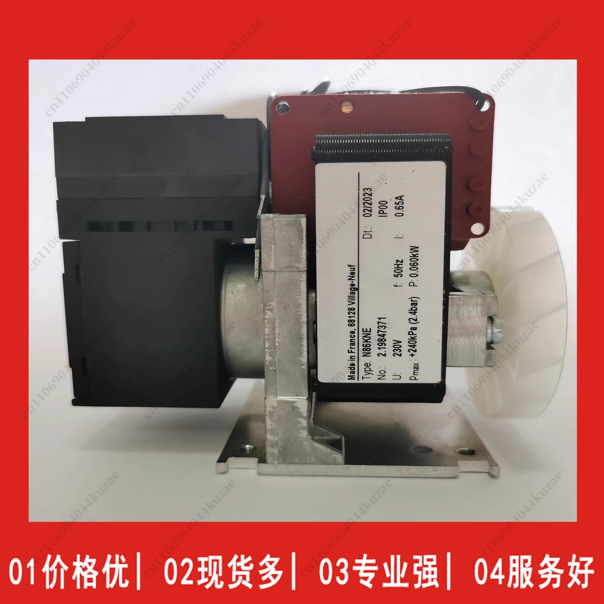 Diaphragm Sampling Pump N86KTE/N86KNE, Corrosion-Resistant Vacuum Pump for CEMS Gas Sampling