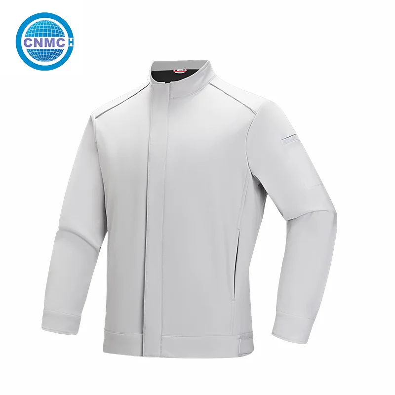 Hot Selling Anti-static Polyester Composite Knit Coverall Men Workshop Construction Mechanic Industrial Protective Work Jumpsuit