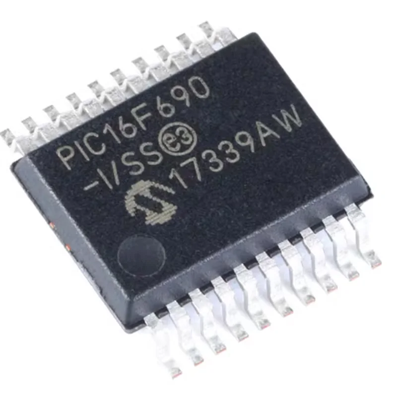 5 Brand New Original Pic16F690-I/Ss Ssop-20 Microcontrollers/8-Bit Chips