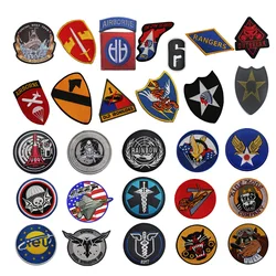Hot Selling Army Fan Collection Bag Accessories Badge Embroidered Indian Armband with Hook Loop Backpack Patches for Clothing