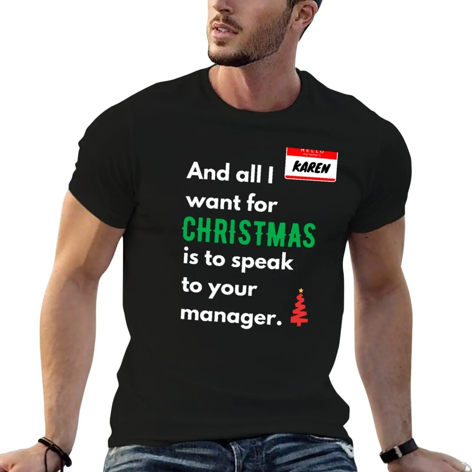 A Karen Christmas (Light) #2 T-Shirt essential t shirt anime tshirt anime stuff t shirt men 100℅ cotton