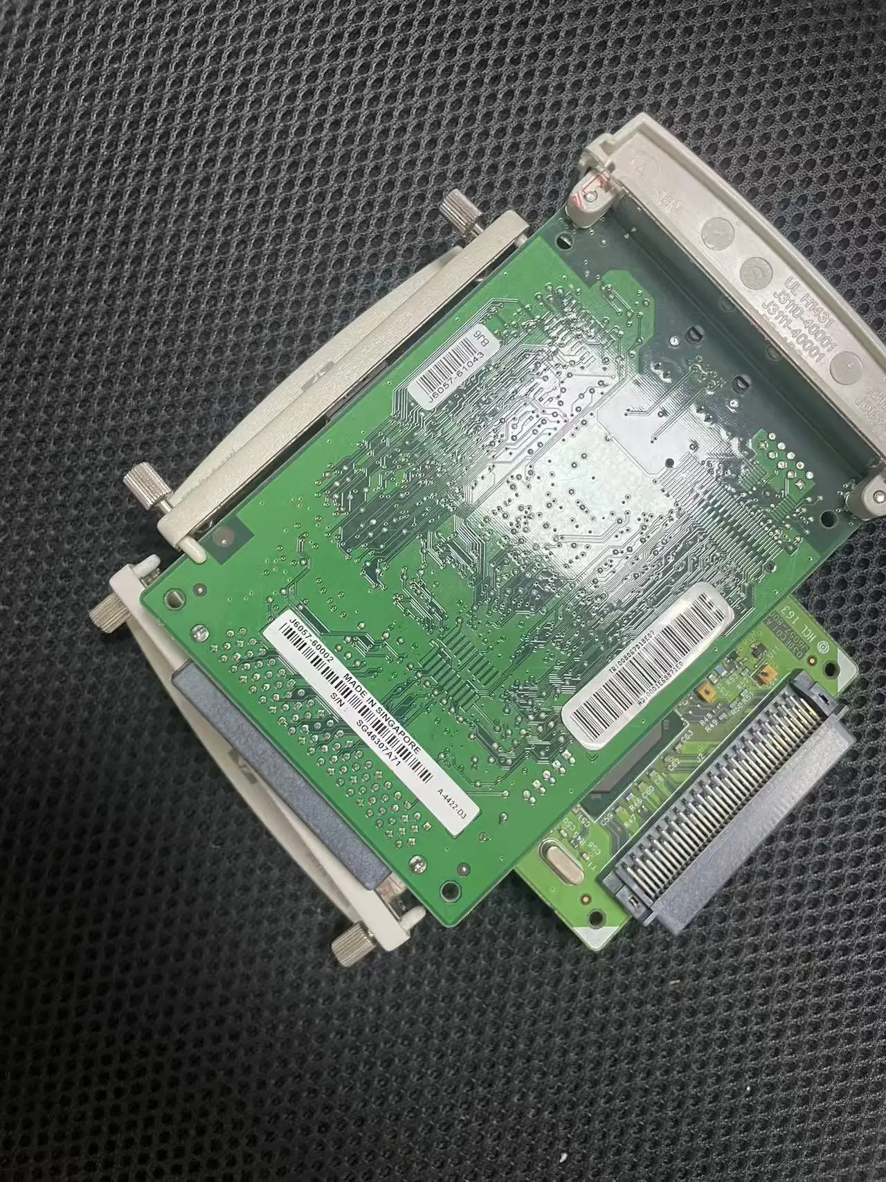 بطاقة شبكة خادم الطباعة الداخلي Ethernet J6057A 10/100tx لبطاقة شبكة HP 500 510 hp 615N وطابعة DesignJet Plotter #1