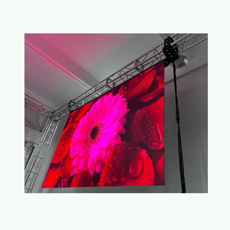 MDS Large Cinema Video Wall Portable LED Display Screen Indoor Rollable Stage Rental Panel P1.25 Rolling LED Screen