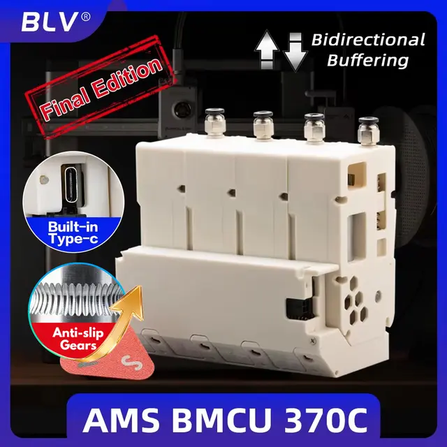 BLV BMCU 370C Open Source AMS MMU Solutions AMS Lite 370 130 BMCU370