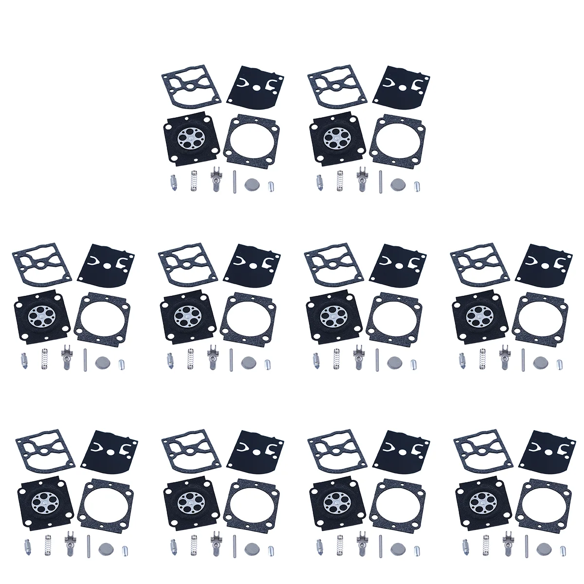 Carburetor Repair Kits For Stihl BG66 BG86 Zama RB-155 RB-164 GND88 C1M141 A-C, C1M142 A-C, C1M144 A Chainsaws Blowers