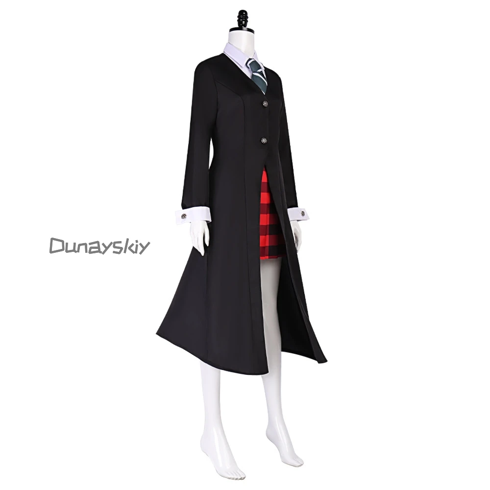 أنيمي الروح ماكا ألبارن تأثيري JK مدرسة الآكل الآكل زي فتاة تنورة موحدة شعر مستعار هالوين حفلة لعب الأدوار الزي ماكا كوس