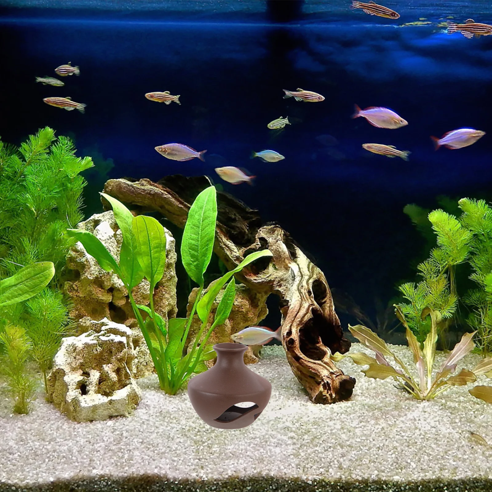 

Hideout Aquarium Accessory Fish Bowl Household Shrimp Cave Delicate Ceramic Decor