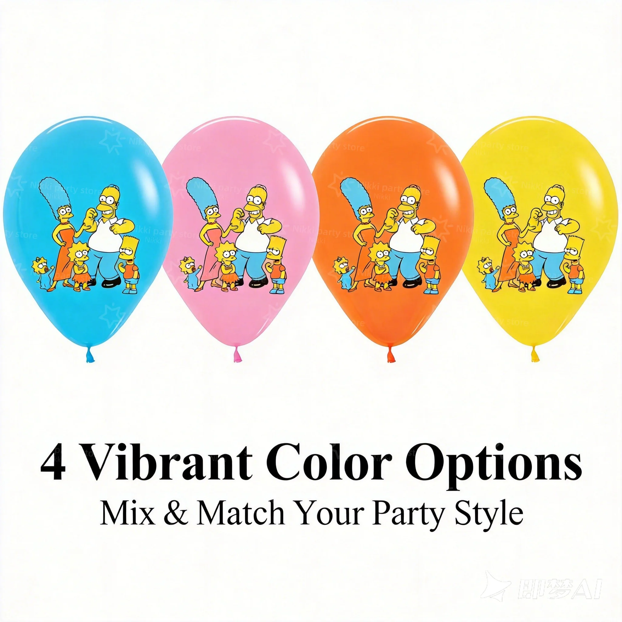 Palloncini dei Simpson, Decora - Commercial Kitchen Items recensione e prezzo