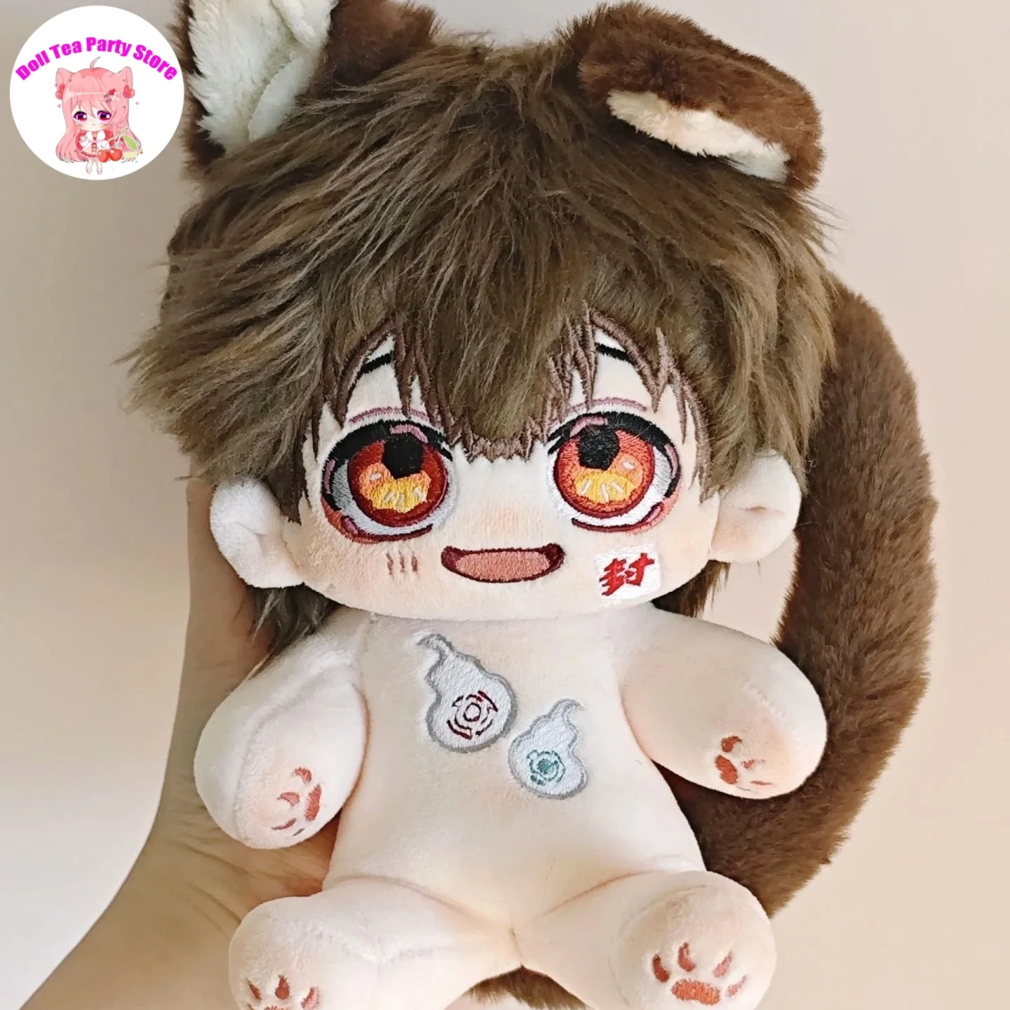 

Anime Hanako Handsome Boy Toilet-bound Hanako-kun Plush Doll Stuffed Body Dress Up Clothes Plushies Toys Figures Gift 20cm