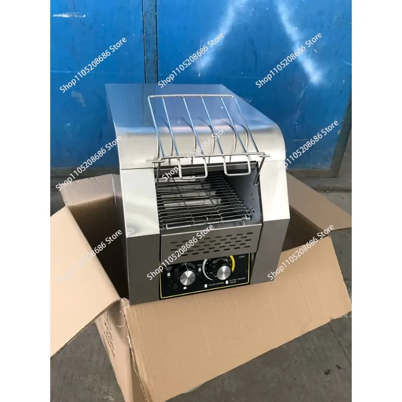 Fully Automatic Electric Commercial Burger Machine With Conveyor Hamburger Bun Toaster Conveyor Belt Chain Hamburger Machines