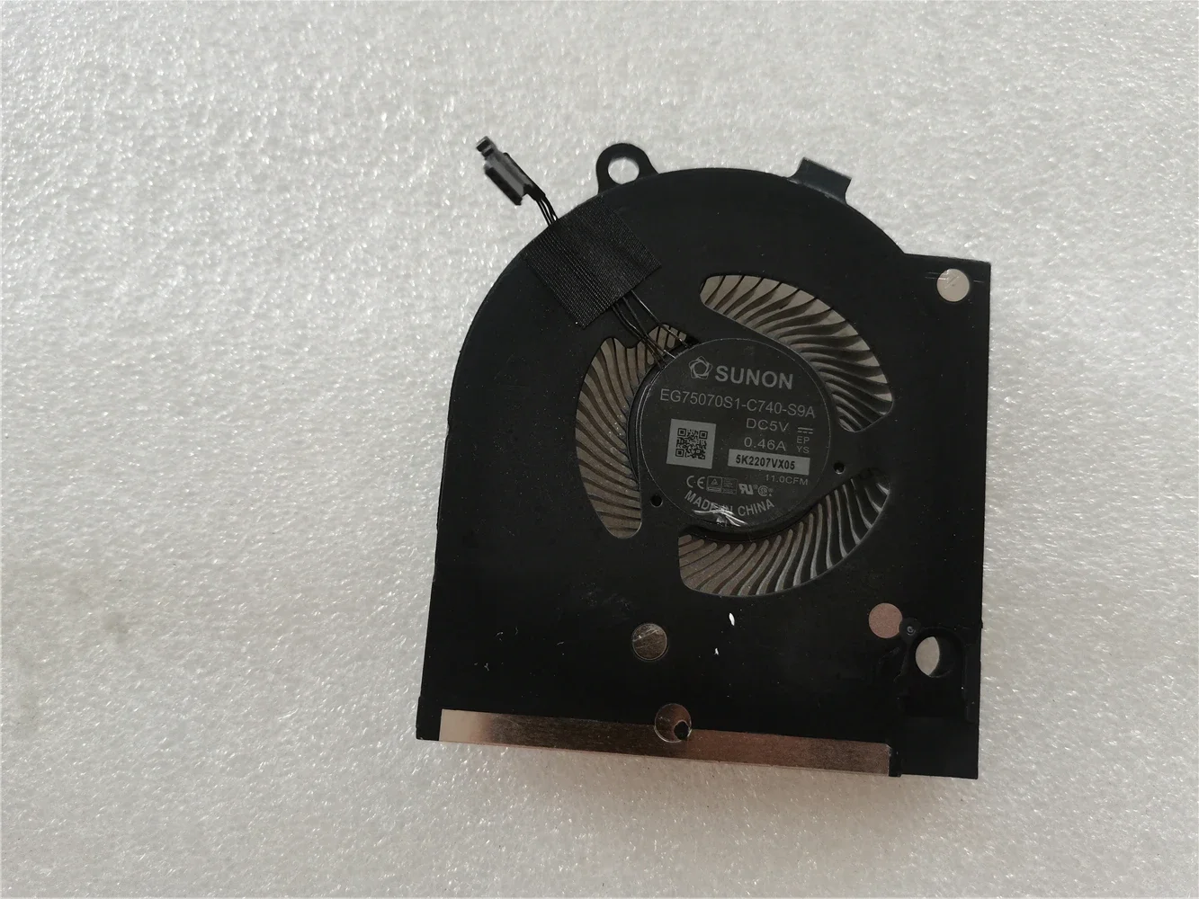 GPU CPU Fan Para Dell inspiron G15 5520 12V 2022 EG75071S1-C180-S9A EG75071S1-C190-S9A 5V EG75070S1-C740-S9A EG75070S1-C750-S9A